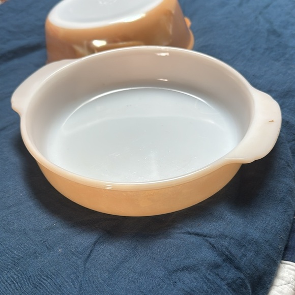 Vintage 3 Piece Fire King Serving Set - Picture 3 of 7